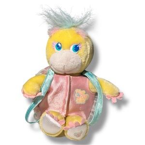 Vintage 1988 Mattel Turtle Tots Tutu Plush Backpack